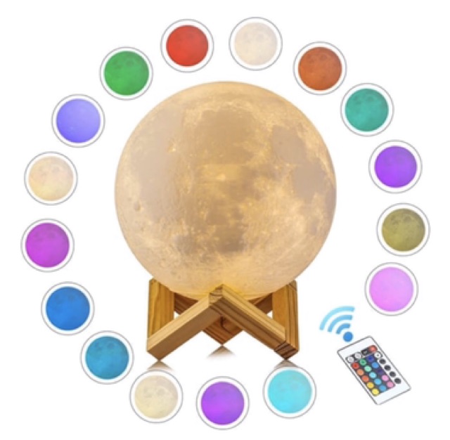 galaxy moon lamp / lampu bulan / moon lamp