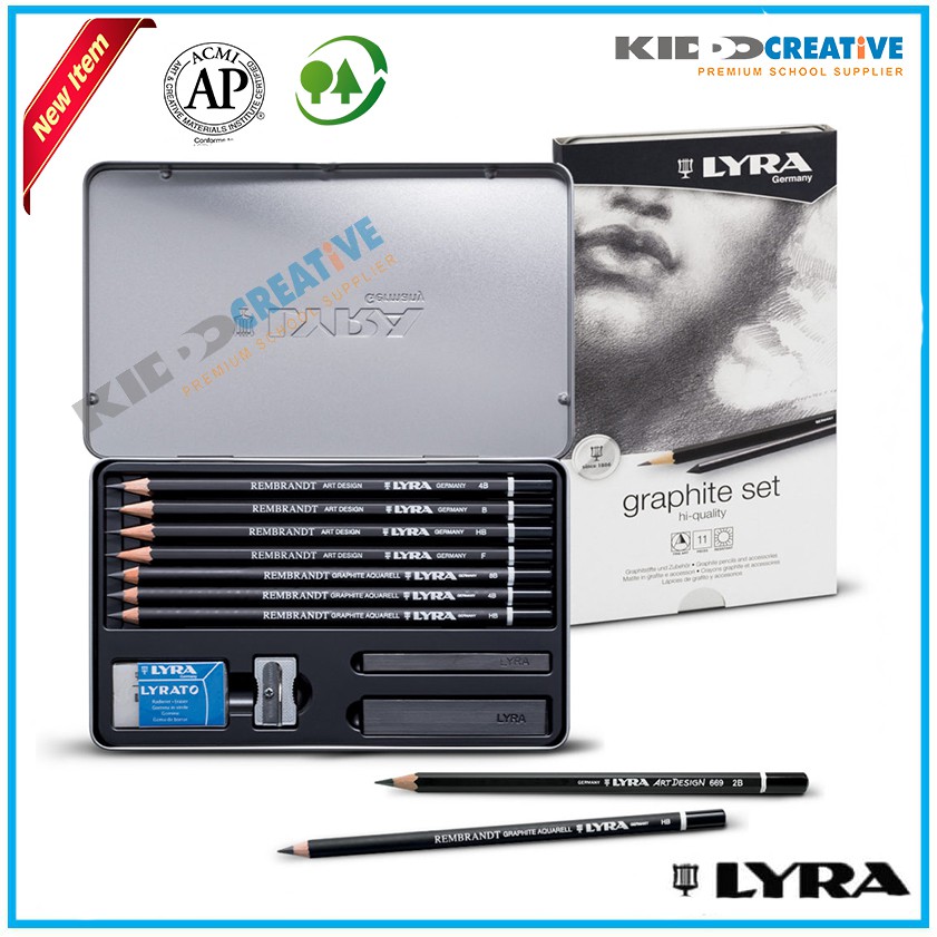 

LYRA REMBRANDT PENCIL GRAPHITE SET / SET ART DESIGN