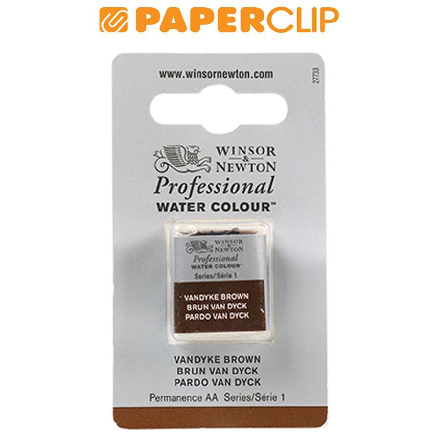 

PROFESSIONAL HALF PAN WINSOR & NEWTON S1 0101676CWC VANDYKE BROWN