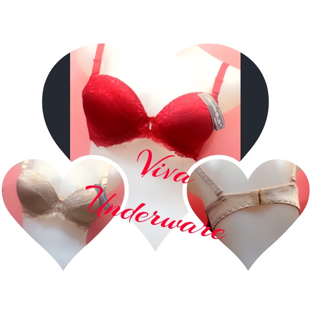 Bra Push Up / Busa tebal dan berkawat / ukuran 32/70 - 34/75 - 36/80