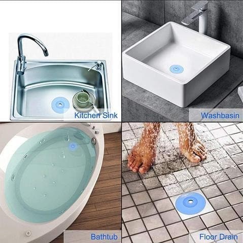 Avur 2 in 1 Saringan Tutup Lubang Air Kamar Mandi Wastafel Plug Water Bathub