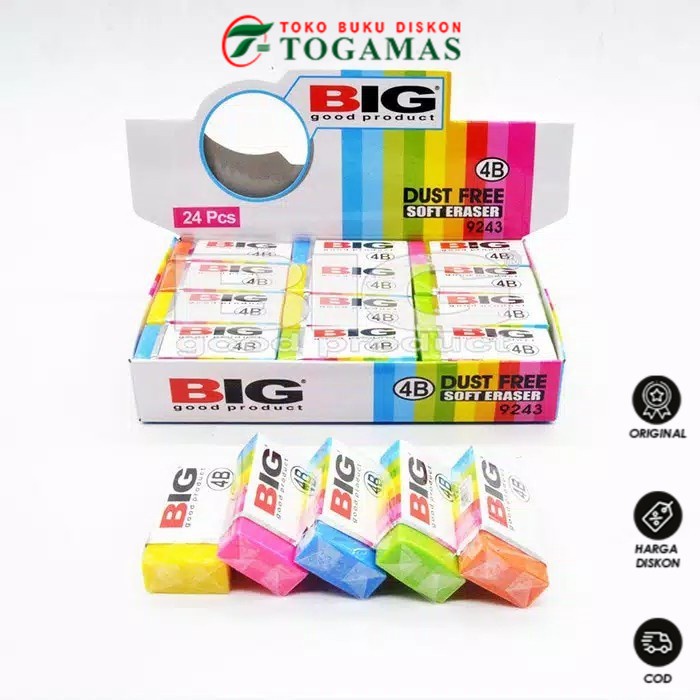 

READY STOCK !! PENGHAPUS ERASER B-24 BIG FRUIT