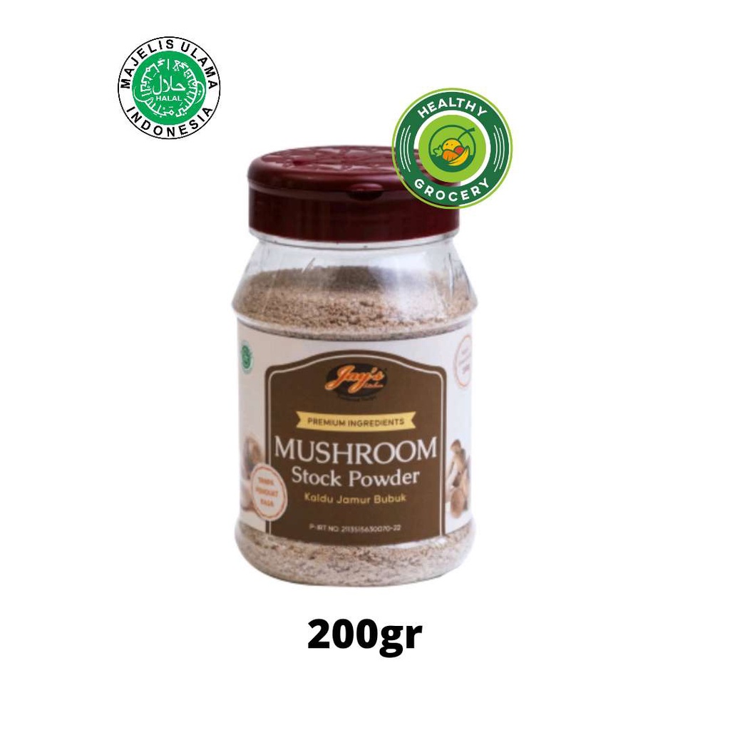 

GFD Jay's Mushroom Stock Powder 200gr / Chicken Stock Powder / All Varian