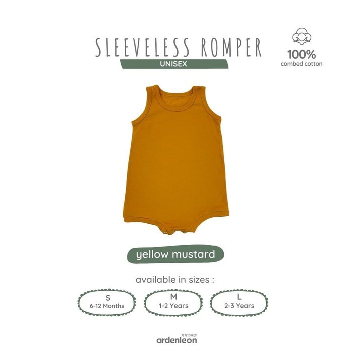 Makassar ! Sleeveless Romper ARDENLEON