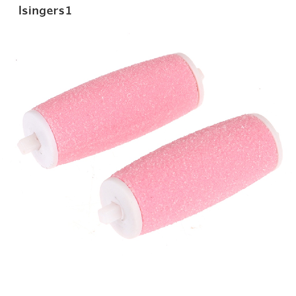 (lsingers1) 8pcs / Set Kepala Roller Amplas Kaki Elektrik Pengganti Untuk Pedicure