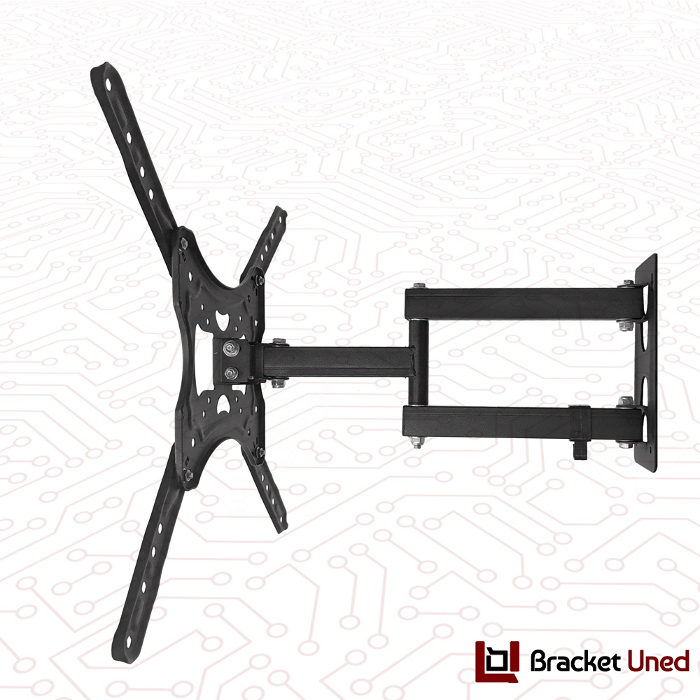 Bracket Swivel TV LED LCD Plasma 14 - 55 Inch Braket Lengan Plus Waterpass