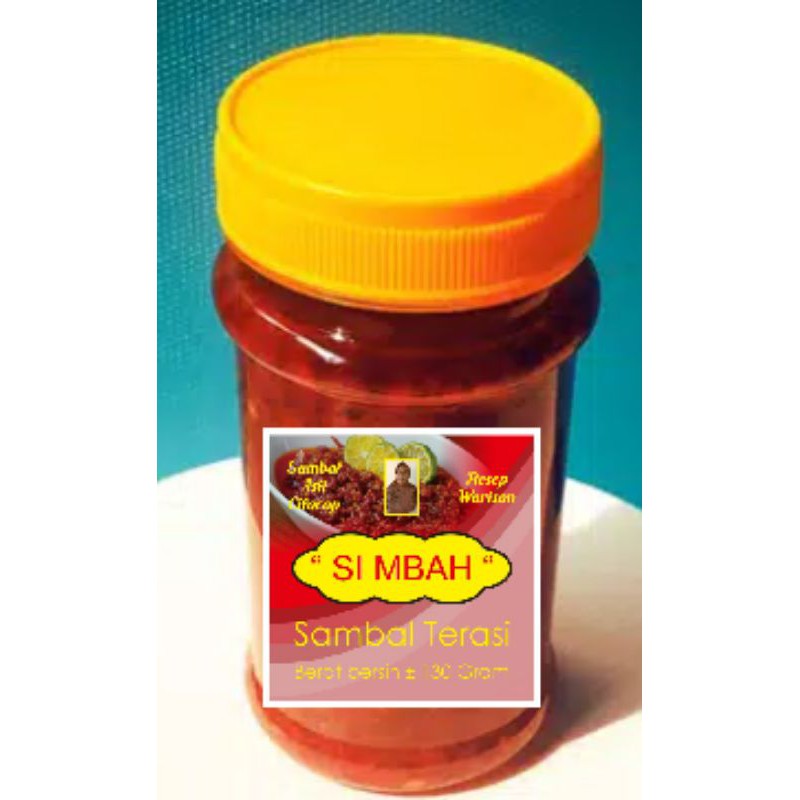 

kualitas sambal trasi simbah dijamin sedapnya.