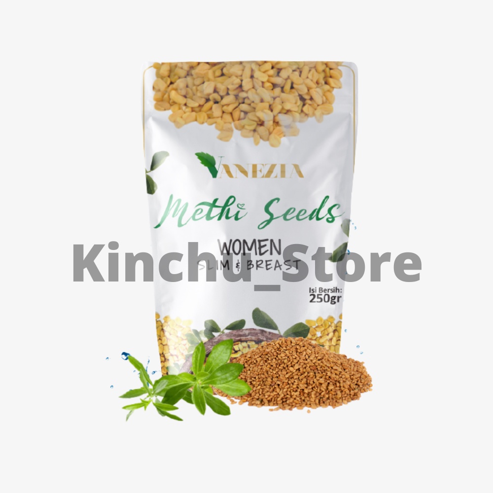 Obat Pembesar Payudara Ampuh Permanen BPOM dan Pelangsing Badan Herbal Vanezia Methi Seeds Asli Orig