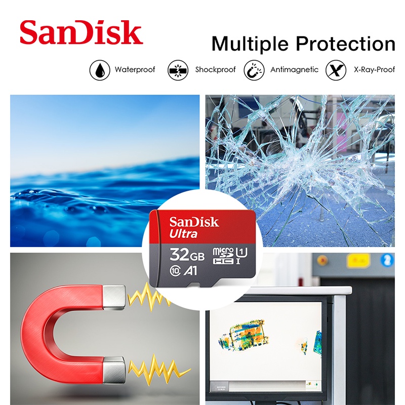 Sandisk A1 Memory card Micro SD Class 10 Kapasitas 64GB-3