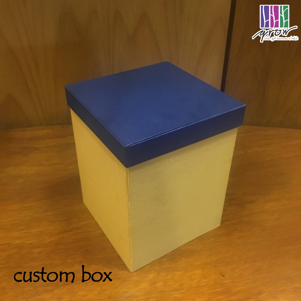 

ready ! gift box, box kado, kotak hadiah, kotak packaging warna warni uk 10x10x15cm