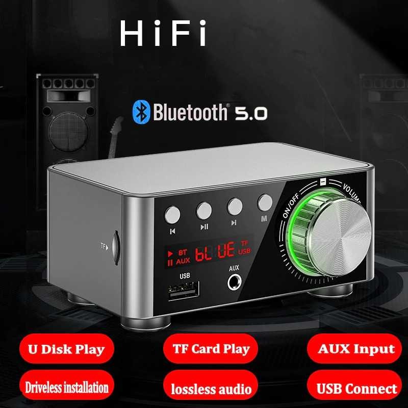 ¿232£ Audio Speaker Amplifier HiFi Bluetooth Murah Speker Ampli Bluetoth Terbaru Spiker Amplifer