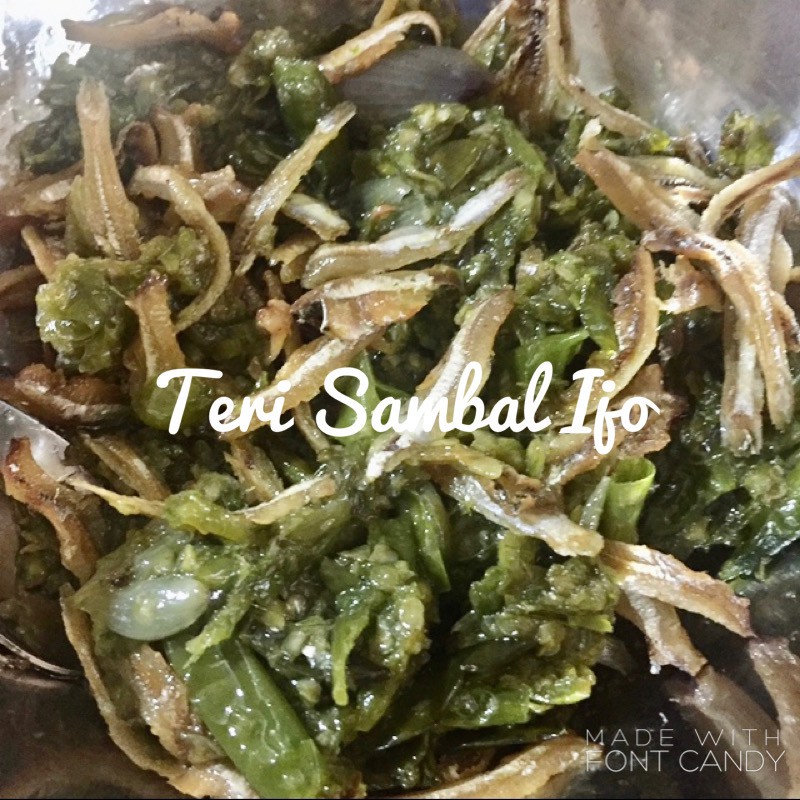 

Teri Sambal Ijo