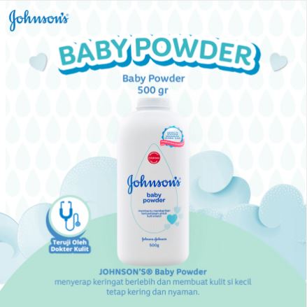 JOHNSON’S® Baby Powder 500gr