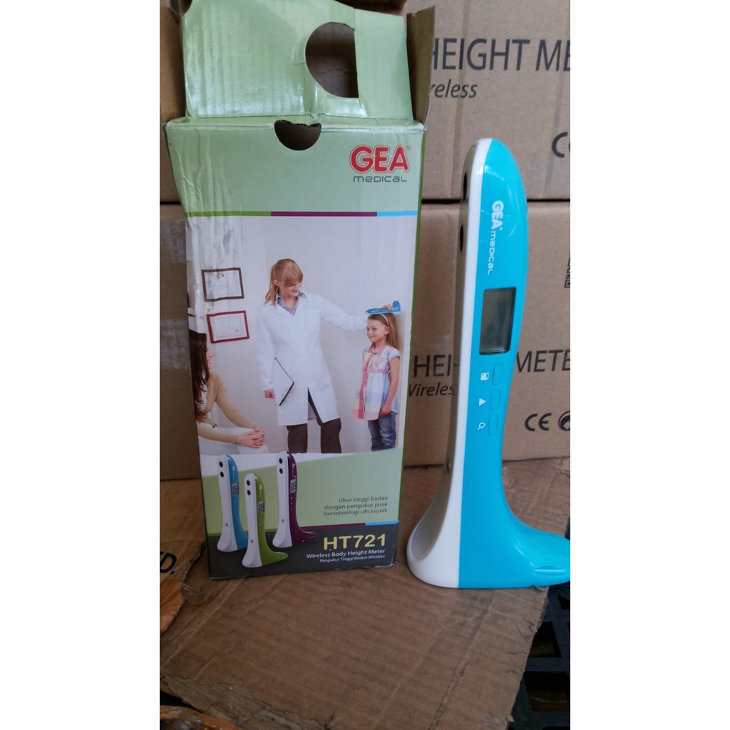 STATUR PENGUKUR TINGGI BADAN DIGITAL . WIRELESS HEIGHT METER GEA HT 721 . MICROTOISE DIGITAL