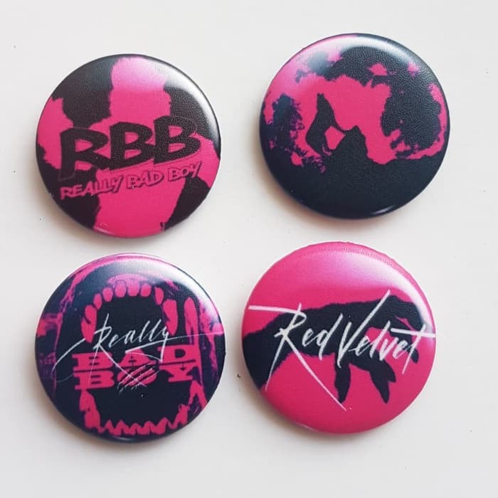 RED VELVET PIN BUDGE SET KPOP BROOCH