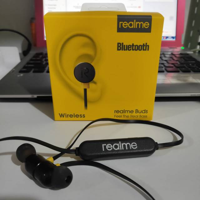 HEADSET BLUETOOTH REALME WIRELESS  EARPHONE BUDS