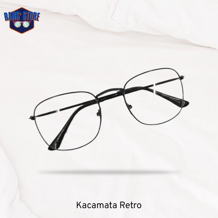 COD- Kacamata Fashion Retro Vintage/Kacamata Fashion Pria/Kacamata Fashion Wanita/kacamata korean fa