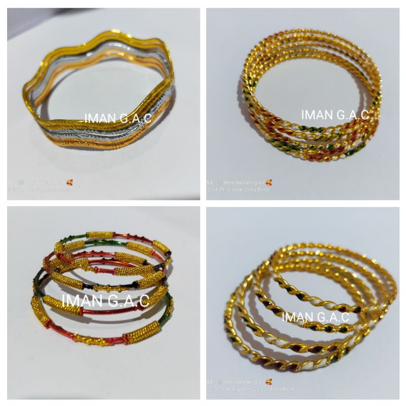 gelang keroncong india. aksesories gelang keroncong dewasa gelang tari india