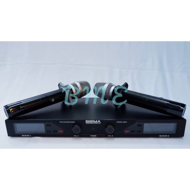 MIC WIRELESS BIEMA M8W/M 8W MICROPHONE 100 FREQUENCY HANDHELD