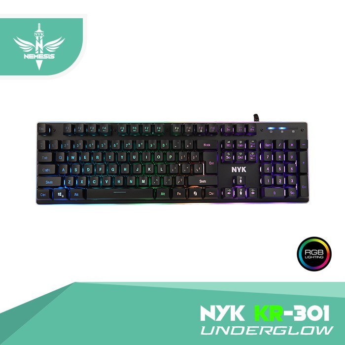 KEYBOARD GAMING NYK KR-301 RGB Underglow