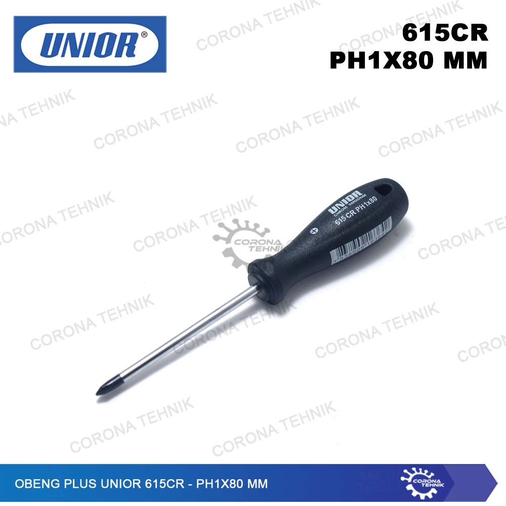 UNIOR 615CR - Sale - Obeng Plus - PH1x80 mm