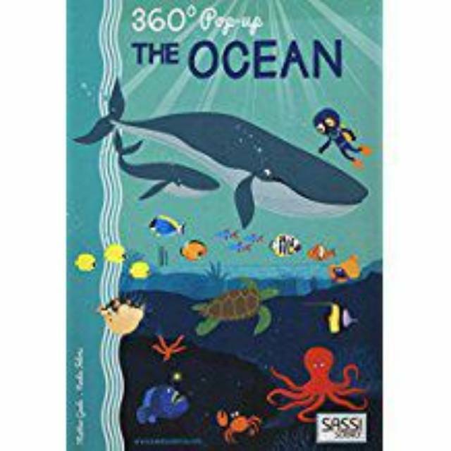 360 Degree Pop Up The Ocean.  Buku anak impor