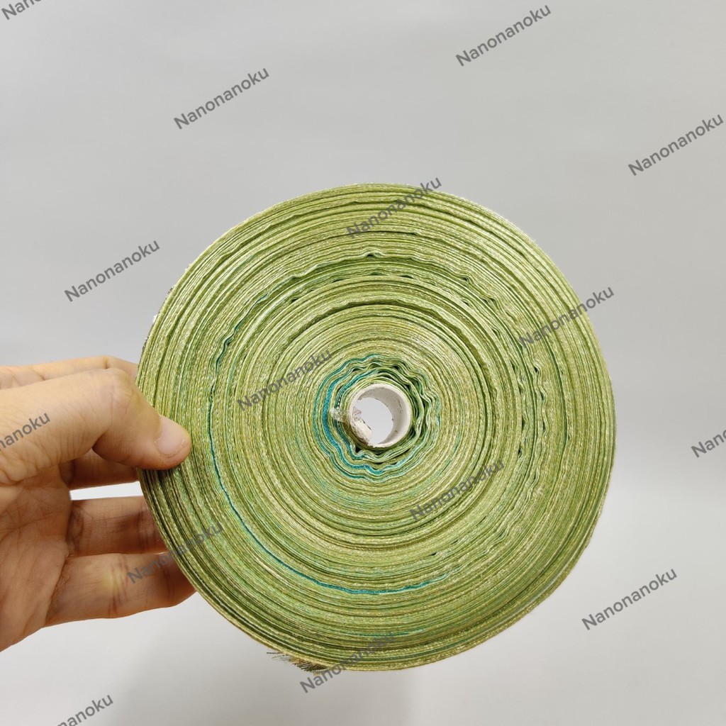 Pita Organdi 1 inch 2,5 cm Aksen Mas Perak Hiasan Hampers Souvenir Kado