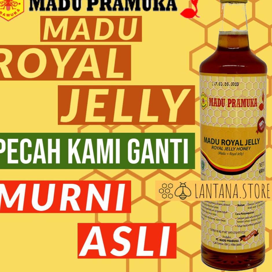 

MADU PRAMUKA ROYAL JELLY ASLI MURNI RAW HONEY 650ml 650 Terkini