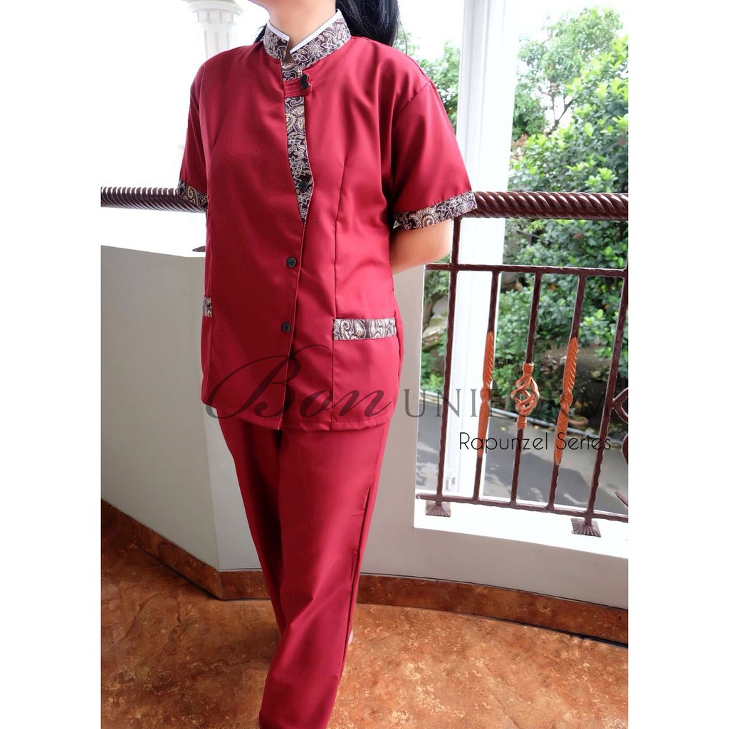 Baju Suster / Seragam Suster Bon Uniform - Premium Nanny’s Uniform - Rapunzel Series