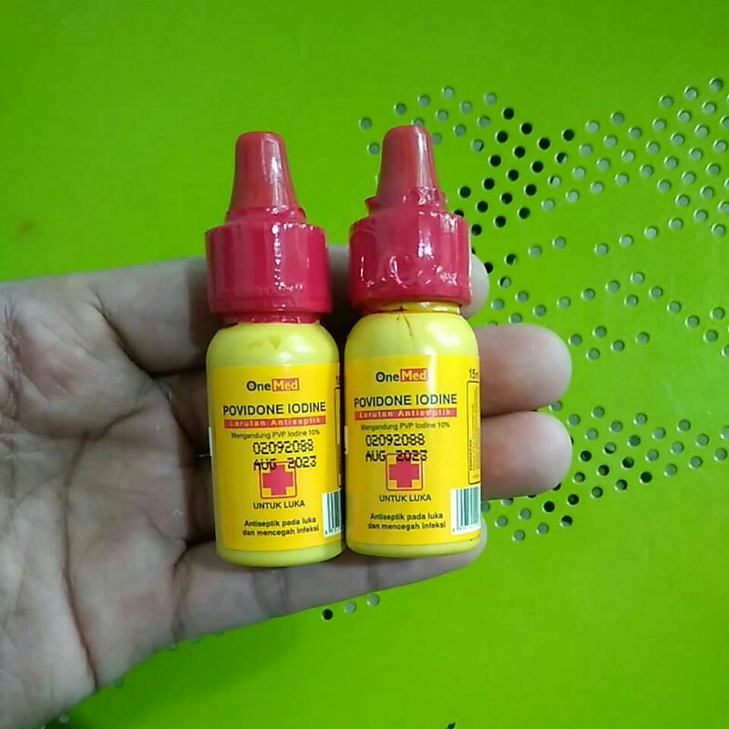 Betadin One Med Povidone Iodine 15 ml (Pembunuh Kuman Infeksi)