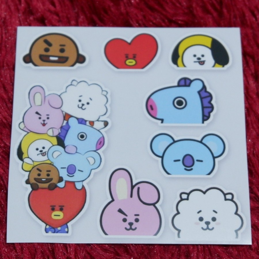 

Stiker BT21 murah BTS kpop