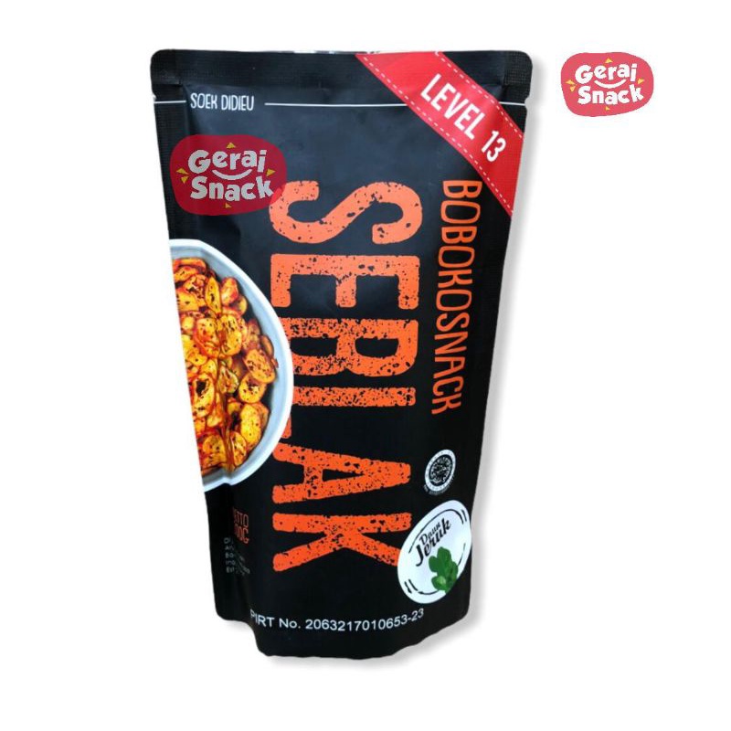 Seblak Bantat Boboko Pedas Level 20 Extra Daun Jeruk 125g