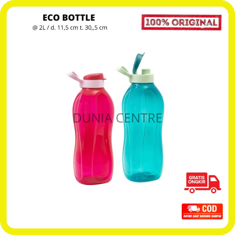 PROMO TUPPERWARE BOTOL MINUM ECO BOTTLE 2L  ORIGINAL
