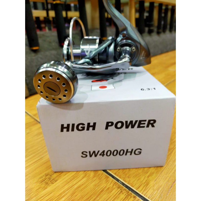 Reel Spinning G-TECH HIGH POWER SW 4000HG MAX DRAG 22KG BEST SELLER