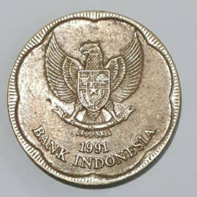 Uang Logam Kuno Asli Pecahan 500 Tahun 1991, 1992, dan 1997 (uang koin untuk koleksi)