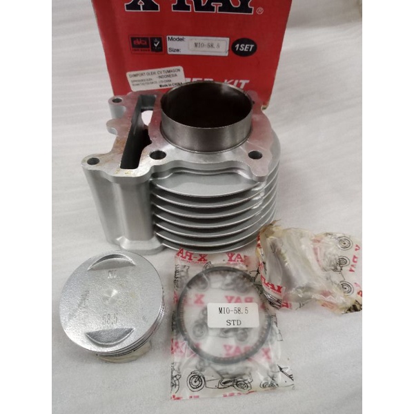 blok seher racing 58.5 bor up 150cc Mio sporty mio smile mio soul nouvo fino karbu