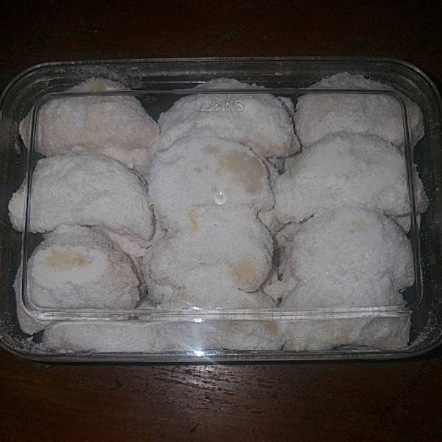 

Kue Putri Salju, Homemade by Mama Dio, Snowwhite Cookies