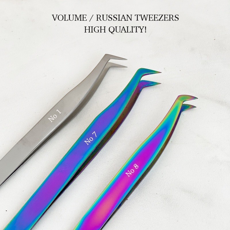 PINSET TWEEZER HIGH QUALITY EYELASH EXTENSION SAMBUNG BULUMATA KOREA