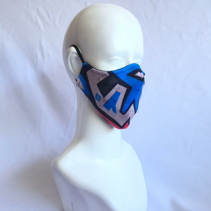 (GRATIS STRAP) EIGHTWELVE MASK GRAFITY EA COOL MASK MASKER KAIN MASKER DISTRO MASKER KEREN