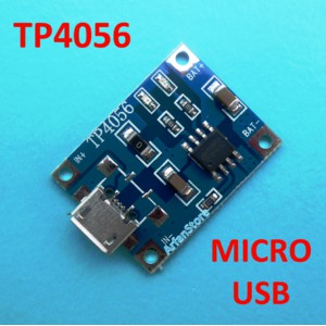 TP4056 Micro USB 1A 5V Cas Battery Charging Board Charge Module Batere