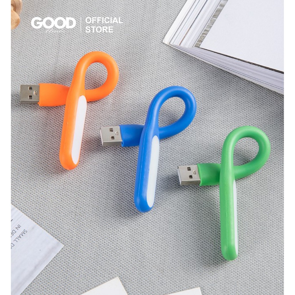 GOOD MADE - Lampu USB | LED Lamp Portable Emergency Flexible | Lampu Baca Sikat Gigi | Laptop | Powerbank | COD