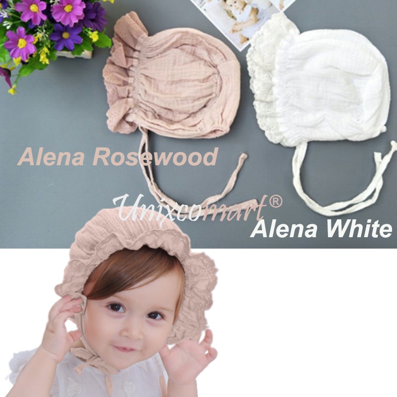 Topi Anak Bayi Noni Perempuan Bonnet Hat