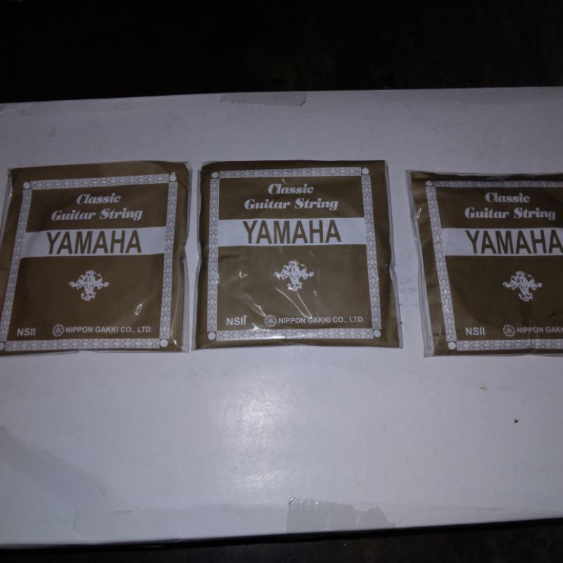 senar gitar nilon / senar gitar klasik nylon yamaha 1set 1-6