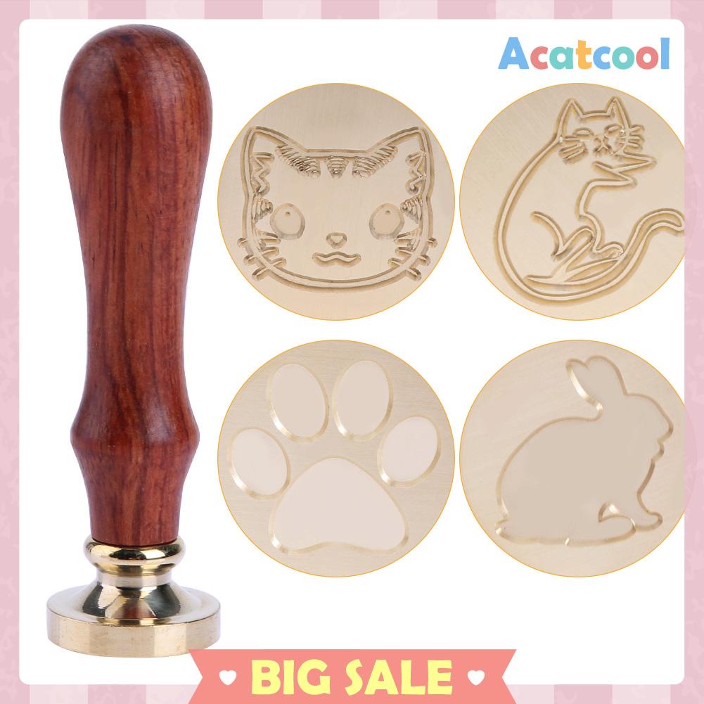 Stempel Segel Lilin Motif Hewan Lucu Gaya Retro Antik Untuk Dekorasi