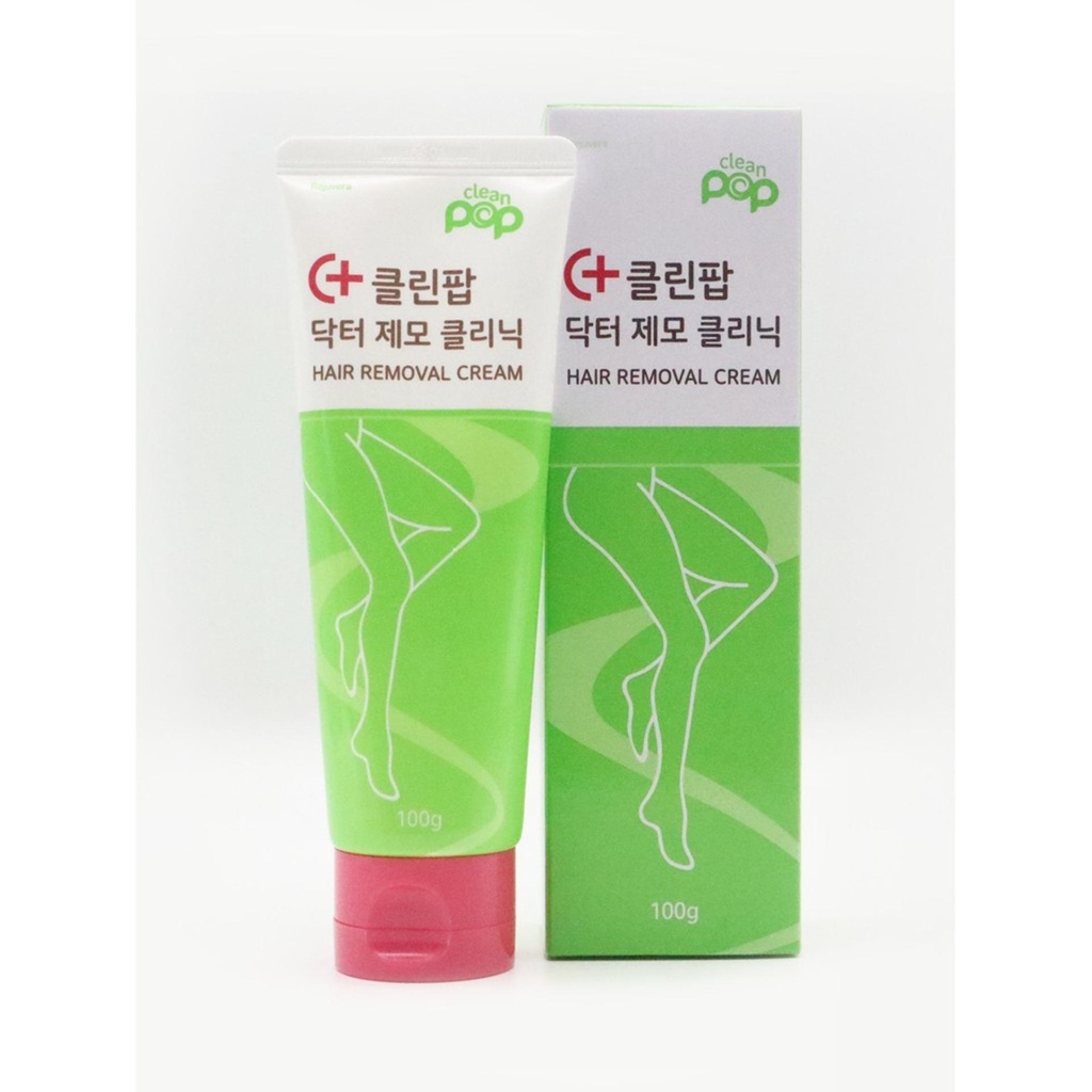 CREAM PERONTOK BULU KOREA THE SAEM CLEAN AND POP / HAIR REMOVAL 100ml