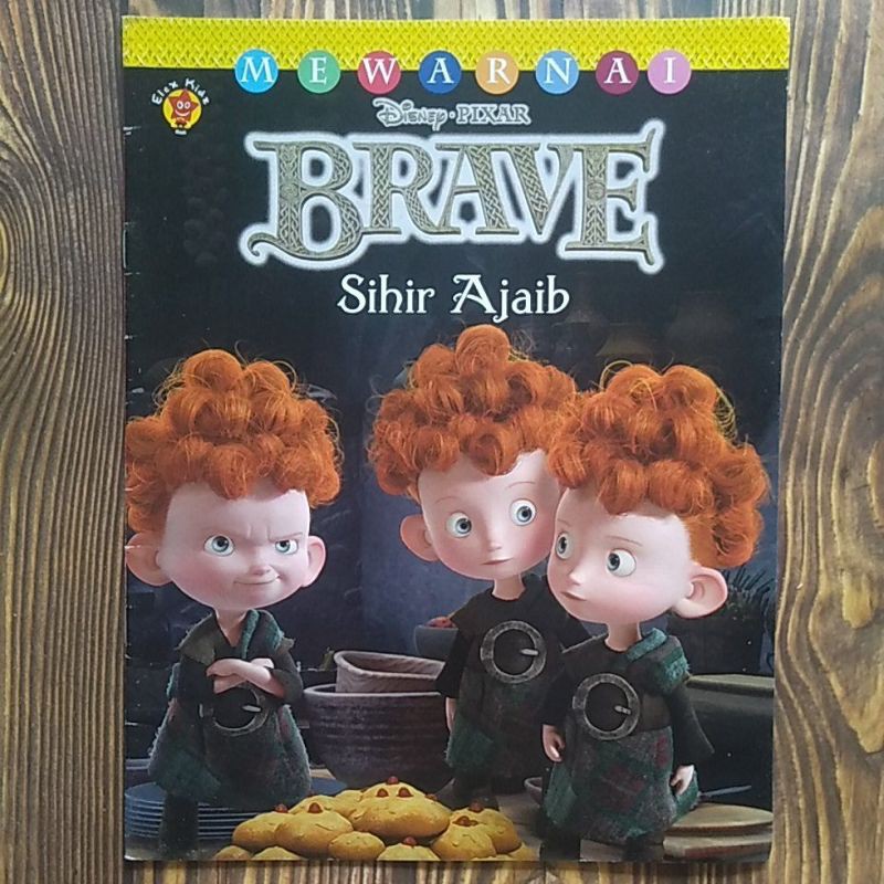 Buku Mewarnai - Disney Pixar Brave - Sihir Ajaib