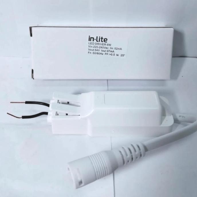 bohlam TRAVO DRIVER PANEL LIGHT DOWNLIGHT 6W INDP-6 INLITE