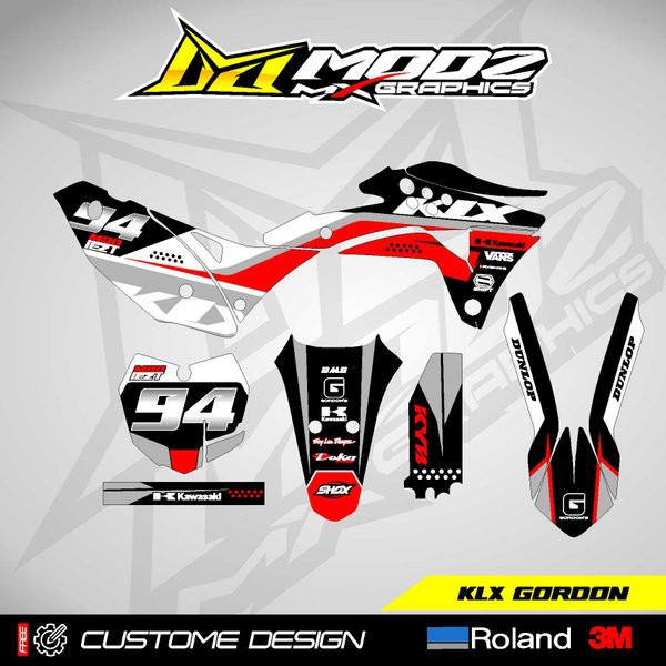 decal klx /KLXDTRACKER SUPERMOTO