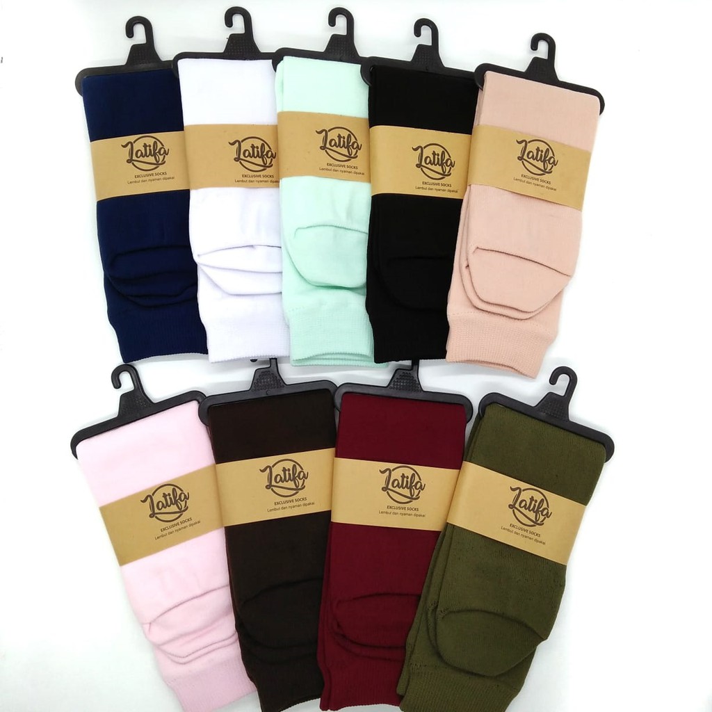 Kaos Kaki Wudu Muslimah Untuk Dewasa Bahan Nilon Spandek