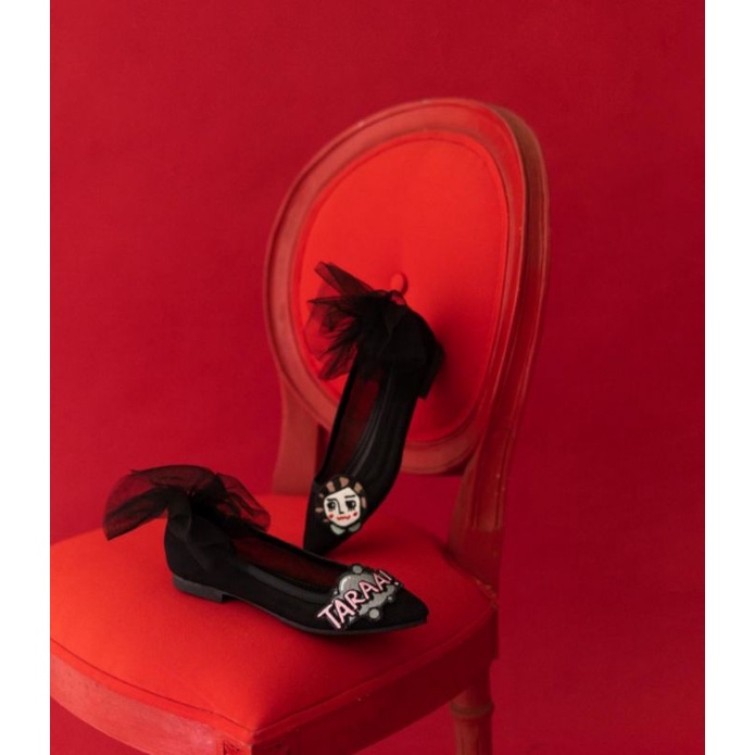 ittaherl, ittaherl blair maxi pointy ink , NEW, ready stock, sz 37